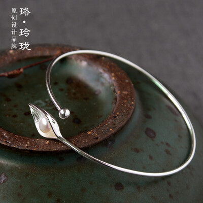 

Luo Linglong s925 sterling silver pearl fashion women bracelet jewelry