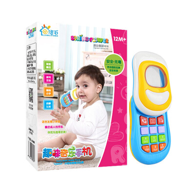 

Live stone 8002DS children's fun music phone baby play house early childhood education puzzle scene phone toys newborn slide phone