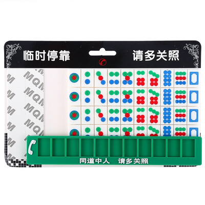 

enjoy free TCP02 brushed temporary stop sign car notice phone number card replaceable phone number ice sea blue