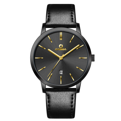 

роскошные новые часы водонепроницаемые кварцевые часы для мужчин и женщин кожа ремешок для часов relogio классические часы CA