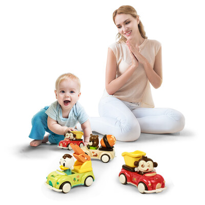 

Dr.B Educational Toys Children's Cartoon Inertial Vehicles Construction Vehicles Toy Cars Simulation Models Cars (3pcs)