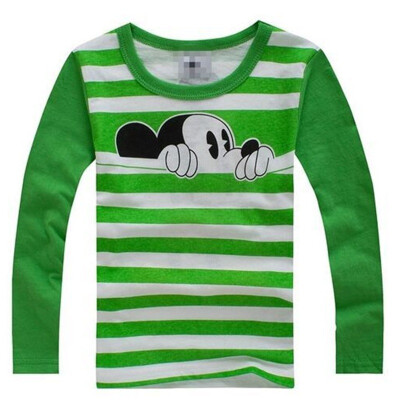 

Kids T Shirt Autumn Winter Cartoon Long Sleeve Baby Boys Girls T-Shirt Children Round Neck pullovers Tee Unisex Clothes