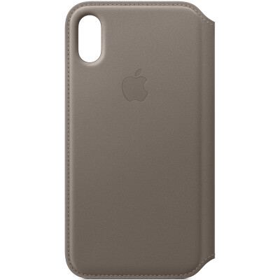 

iPhone X Leather Protector - Light Brown