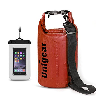 

40L 600D Waterproof Dry Bag Sack for Boating Kayaking Fishing Rafting Swimming&Camping with Waterproof Phone Case