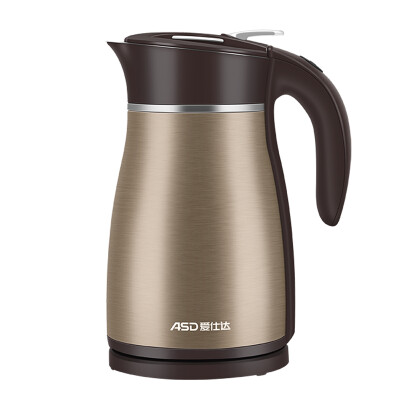 

ASD AW-S18Z101 Vacuum Insulated Electric Kettle 1.8L 304 Stainless Steel STRIX Thermostat Double Wall Cool Touch insulation Anti-overturning Design