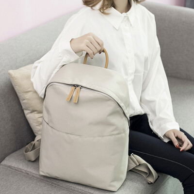 

Girls Korean steamed bun campus backpack
