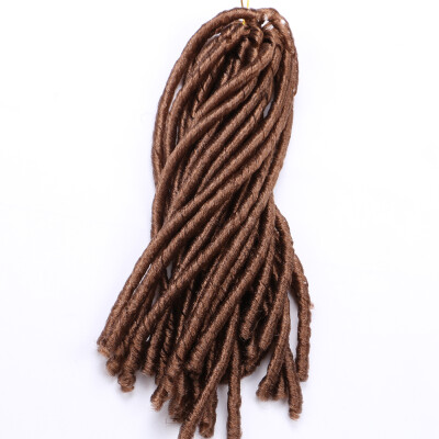 

Chorliss14Inch 30roots Soft Dreadlocks Crochet Twist Hair Synthetic Crochet Braiding Hair Extensions 6packs/lot