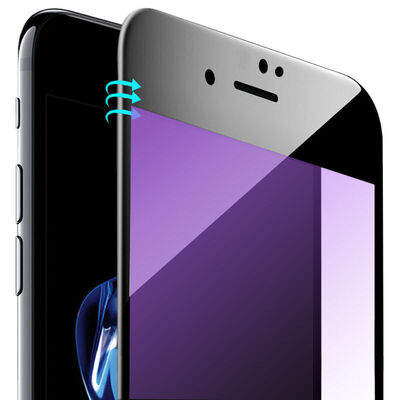 

Локк (ROCK) Apple 8 полноэкранного фильм / iPhone8 стал фильм / 3D мягкого двусторонний анти-Blu-Ray фильм / фильм 0.23mm черных сотового телефона взрыв
