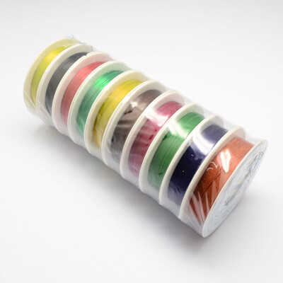 

PH PANDAHALL 10 Rolls 20mroll 03mm Iron Wire for DIY Craft Jewelry Making