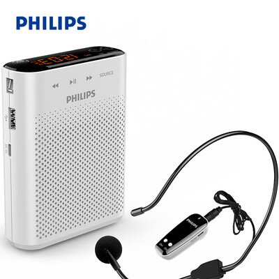 

Philips (PHILIPS) SBM220 уровня плаза маленького стерео динамик звуковой карты мегафон Би обучение / руководство посвященного экран FM-радио музыкального плеер белого