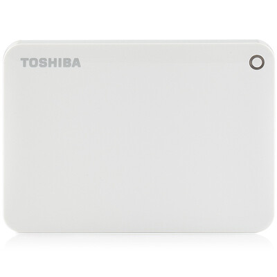 

Toshiba (TOSHIBA) V8 CANVIO high-end для обмена 2,5-дюймовым мобильным жестким диском (USB3.0) 1 ТБ (свежий белый)