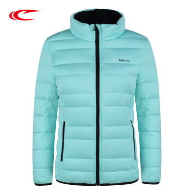 

SAIQI 2017 New Winter Warm Light Down Women Ultra Light 80% White Duck Down Jacket Short Hiking Outer Coat Female Jacket 1103