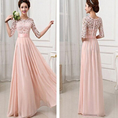 

Lovaru ™summer style 2015 new women dress Nice and sweet lace elegant dresswedding bridesmaid dress