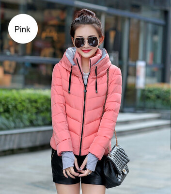 

2017 Winter Jacket Women Parka Thick Winter Outerwear Plus Size Down Coat Short Slim Design Cotton-padded Jackets&Coats