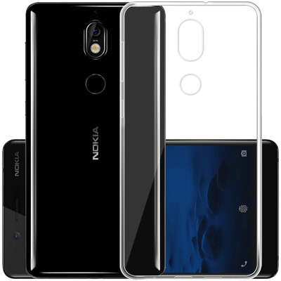 

KOOLIFE Nokia 7 mobile phone case transparent cover TPU shell Nokia 7 silicone drop all-inclusive soft shell