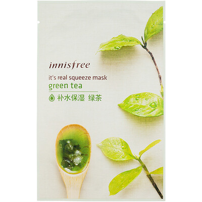 

Yue Shi Feng Yin (innisfree) really fresh moisturizing mask - green tea 20ml (moisturizing moisturizing sleep skin care products)