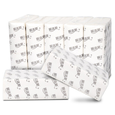 

Shun Qing soft handkerchief pure version of mini facial tissue 6 * 4 layers * 24 package (black gold, platinum randomly distributed)