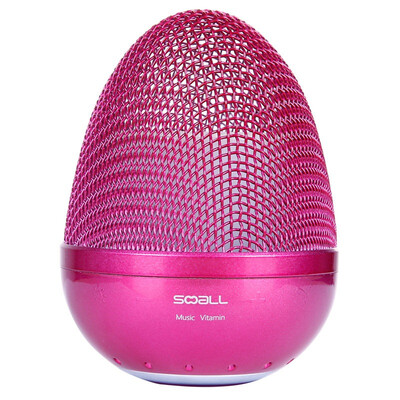 

Звук (SOOALL) SL-S21BTC 1.0 Музыка канала Витамин Bluetooth Аудио сабвуфер Беспроводной портативный мини-звук (розовый)
