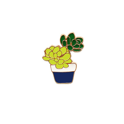 

Gernro Cactus Series 2 Badges For Clothes Metal Badges On Backpack Pin Badge