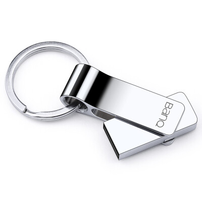 

banq F9 all-metal large ring flash disk silver