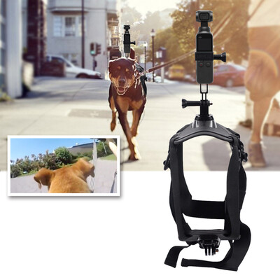 

Pets Dog Harness Mount Adjustable Chest Strap Shoot Picture&Video for Insta360 ONE XEVO Action Camera