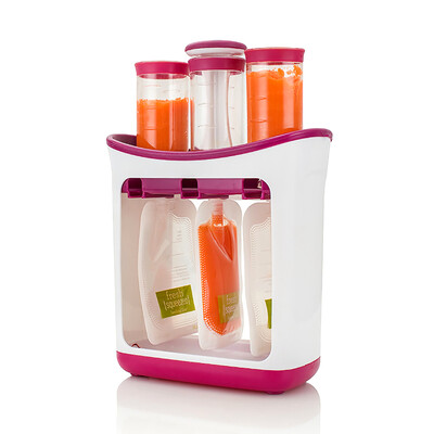 

Squeeze Station Baby Food Organization Storage Containers Fruit Puree Packing Machine