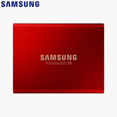 

SAMSUNG 500GB Type-c USB31 Mobile Hard Drive Solid State PSSD T5 Metal Red