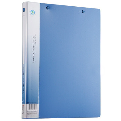 

Comix solid folder / folder / double spring clip A4 blue AR151A-W new and old random delivery