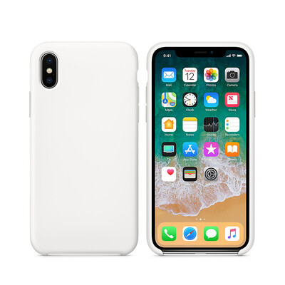 

Wei Ji liquid silicone phone shell iPhoneX phone shell Silicone phone shell white for iPhone X