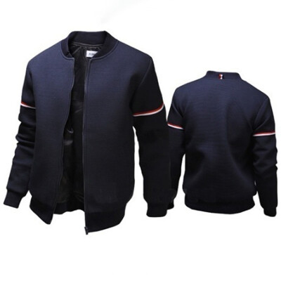 

Decorative Ribbon Leisure Jacket Collar Men Trade Plus Size -4XL