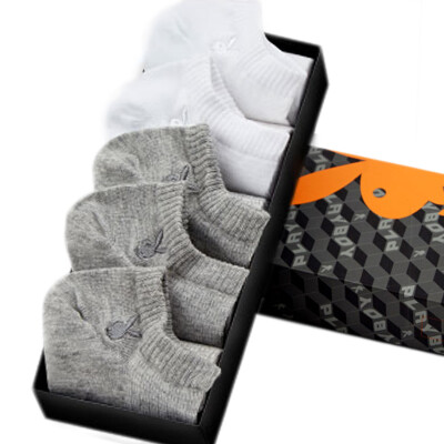 

Jingdong Supermarket Playboy PLAYBOY 2411 gift box 5 pairs of men&socks socks sports nets breathable socks men socks men&39s cotton socks men thin white 2 light gray 3