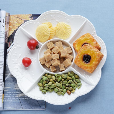 

Фарфоровые ремесленники керамические фрукты фрукты корзина Европейский тиснение пять сетки фруктов фруктов творческий подарок