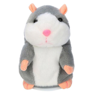 

Adorable Interesting Speak Talking Record Hamster Mouse Plush Kids Toys --15cm