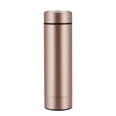 

Fuguang 304 stainless steel cup vacuum business mug insulation pot men&women with filter fashion straight water cup 480ML purple WFZ1063-480