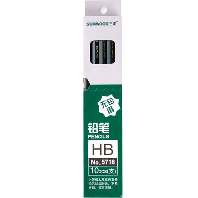 

Miki SUNWOOD 5718 HB drawing pencil special grade 10 box