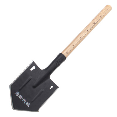

Easy Tour Easy Tour Manganese Steel Engineer Shovel Car Shovel Wooden Handle Small Shovel Gardening Tools Car Self-defense Self-driving Tour Equipment Brave Invincible
