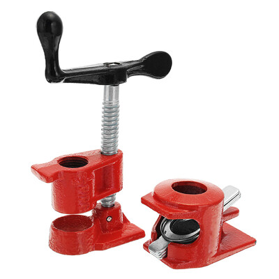 

12" Heavy Duty Cast Iron Woodworking Gluing Pipe Clamp Carpenters Tool