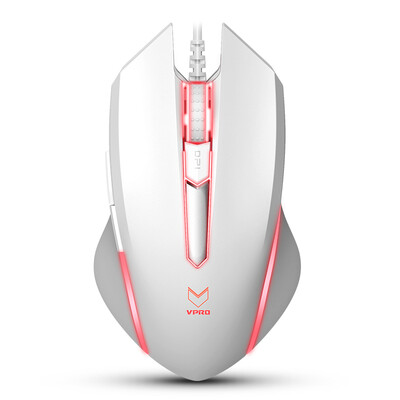 

Rapoo V18 курица игровой мыши игры мышь мышь проводная мышь мышь для ноутбука белый