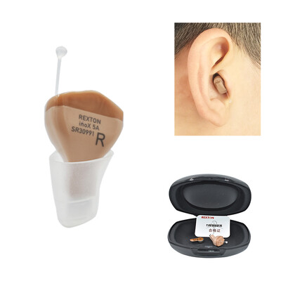 

SIEMENS SIEMENS Laosi wireless invisible in-ear hearing aids Wizard standard ear canal ITC 5A right ear