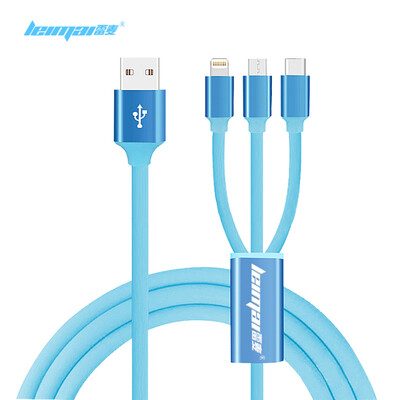 

Remy Mai LM-X-01 Extended three-in-one multi-purpose data cable for Android Apple 77P6s6P5s4s white