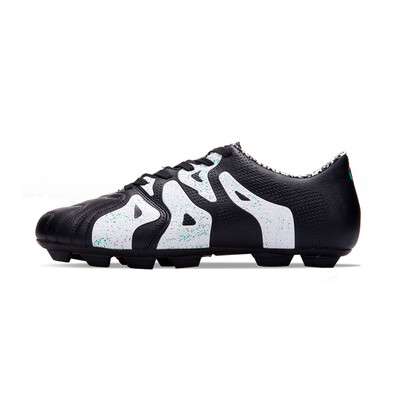 

Double Star Football Shoes Men AG Nail Broken Nail Football Shoes 656075 Black&White 44