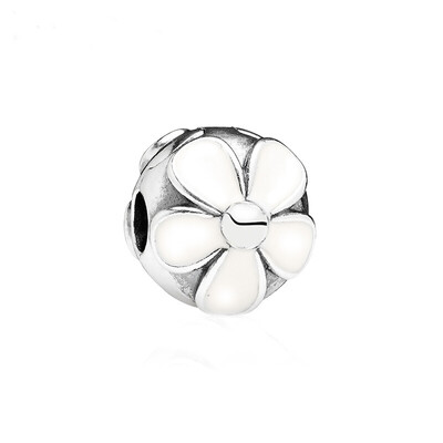 

PANDORA Pandora White Daisy Fixed Buckle Beaded 791259EN12