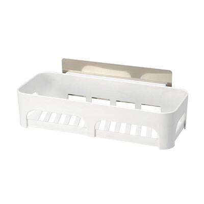 

Bathroom shelf bathroom sink sink bath free drilling suction type plastic wall shelf