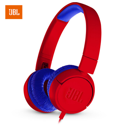 

JBL JR300 learning headphones headset low-light red headphones