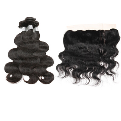 

Lace Frontal Closure With Bundles Brazilian Body Wave Dream Diana 7A Brazilian Virgin Hair With Frontal Closure Human Hair Weaves