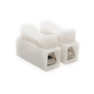 

(100 pieces/lot) Suyep CH-2 Spring Wire Connectors Electrical Cable Clamp Terminal Block