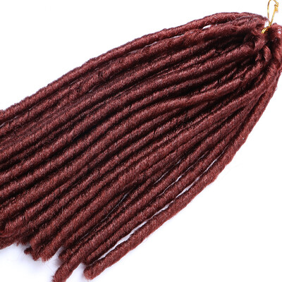 

Chorliss14Inch 30roots Soft Dreadlocks Crochet Twist Hair Synthetic Crochet Braiding Hair Extensions 6packslot