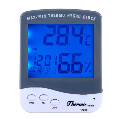 

Jingdong supermarket Yuhuze Yuhuaze indoor&outdoor synchronous temperature electronic thermometer thermometer with outdoor temperature sensor TA338