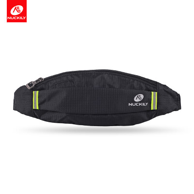 

NUCKILY Water Resistant Nylon Waist Pouch for Running Cycling Outdoor Sport