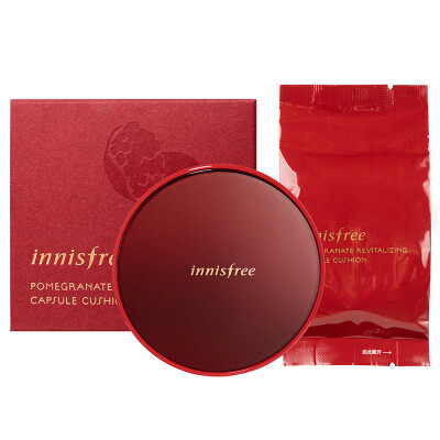 

Innisfree Innisfree pomegranate live Yan glow cushion pearl cream [special gift box] 21 natural color 12g * 2